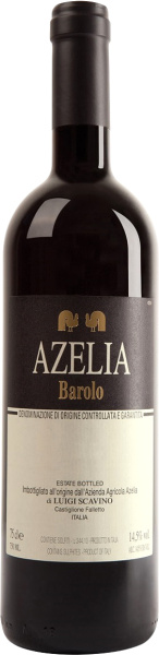 Вино Красное Сухое Azelia Barolo 2019 0,75 л фото