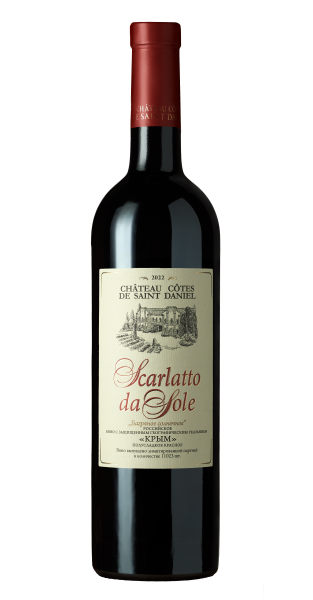 Вино Красное Полусладкое Chateau Cotes de Saint Daniel Scarlatto da Sole 2022 0,75 л фото