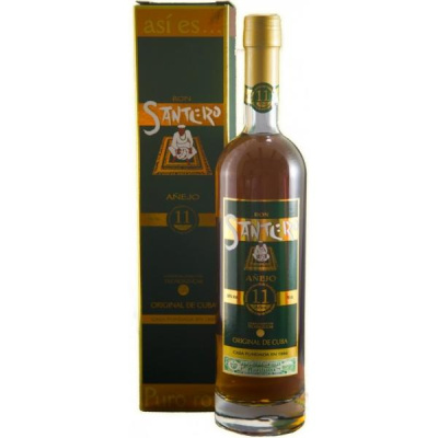 Ром Santero 11 Anos in gift box 0,70 л фото