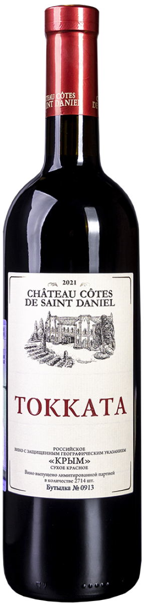 Вино Красное Сухое Chateau Cotes de Saint Daniel Токката 2021 0,75 л фото