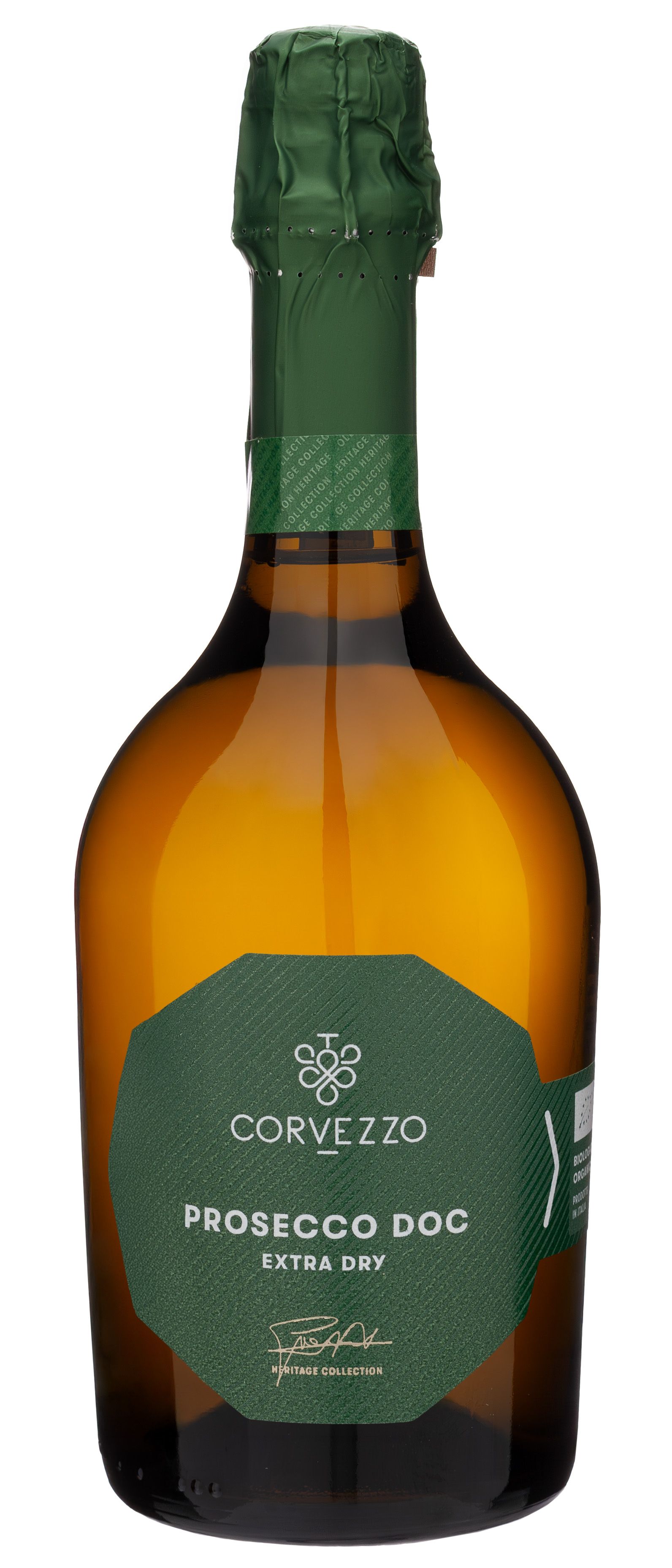 Вино Белое Сухое Corvezzo Prosecco Extra Dry 2025 0,75 л фото