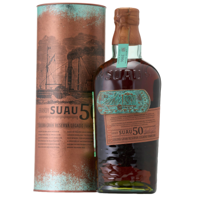 Бренди Suau 50 Solera Gran Reserva Legado Familiar in tube 0,7 л фото