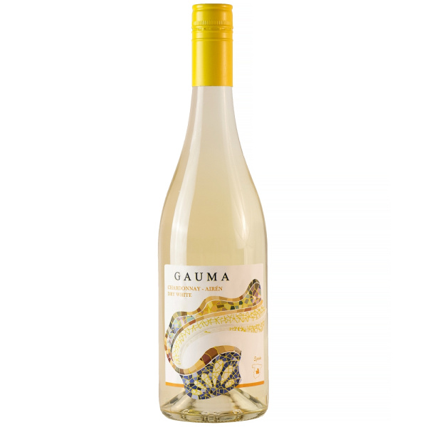 Вино Белое Сухое Gauma Chardonnay Airen Dry 2023 0,75 л фото