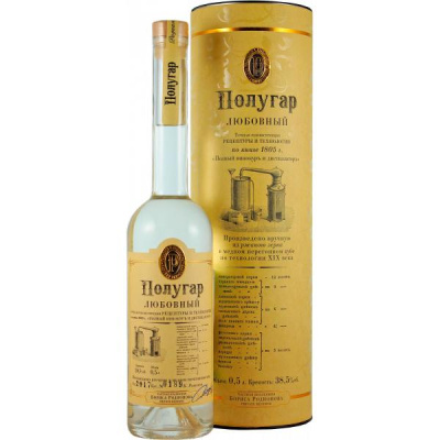 Дистиллят Polugar Lubovnyj in tube 0,5 л фото