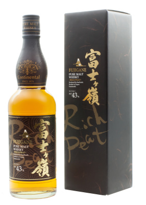 Виски Fujigane Pure Malt Rich Peat in gift box 0,7 л фото