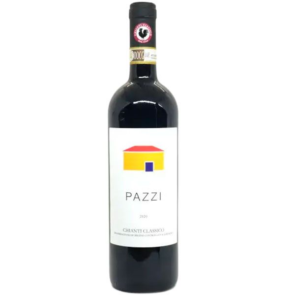 Вино Красное Сухое Pazzi Chianti Classico 2022 0,75 л фото