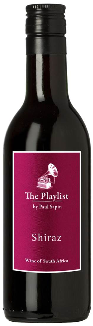 Вино Красное Сухое The Playlist Shiraz 2022 0,187 л фото