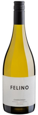 Вино Белое Сухое Vina Cobos Felino Chardonnay Mendoza 2024 0,75 л фото
