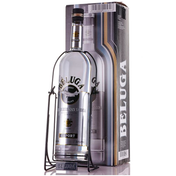 Водка Beluga Noble with cradle in gift box 3 л фото