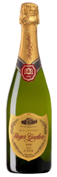Вино игристое Белое Брют Roger Goulart Millesime Brut 2022 0,75 л фото
