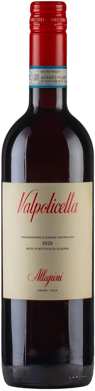 Вино Красное Сухое Allegrini Valpolicella 2025 0,75 л фото