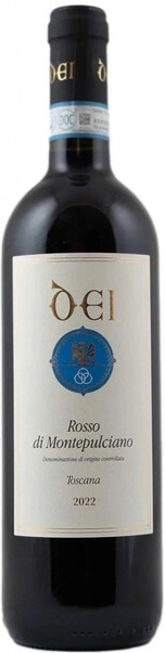 Вино Красное Сухое Dei Maria Caterina Rosso di Montepulciano 2022 0,75 л фото