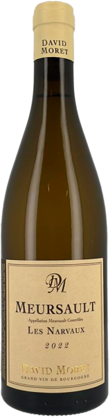 Вино Белое Сухое David Moret Les Narvaux Meursault 2022 0,75 л фото