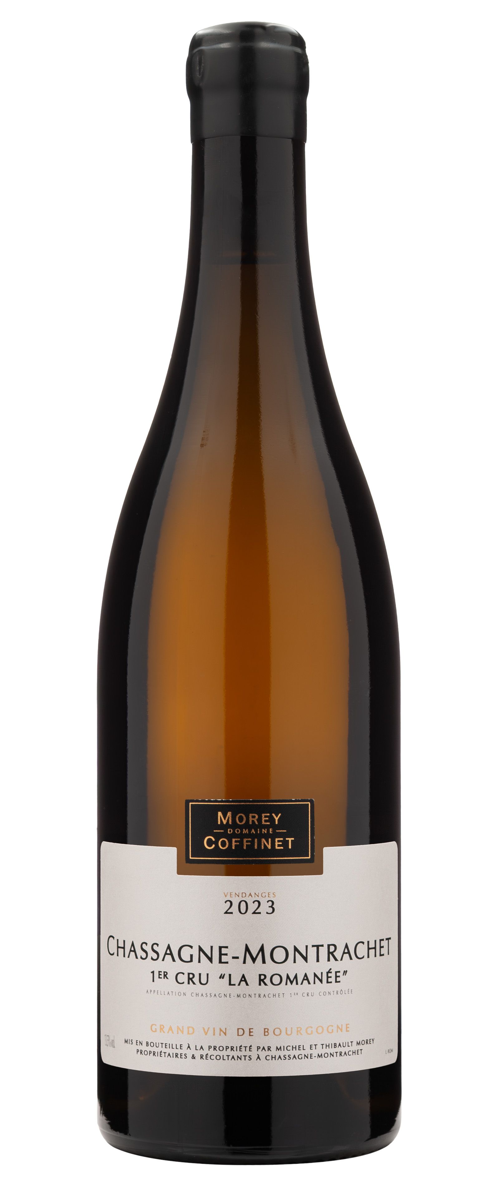 Вино Белое Сухое Domaine Morey-Coffinet Chassagne-Montrachet Premier Cru La Romanee 2023 0,75 л фото