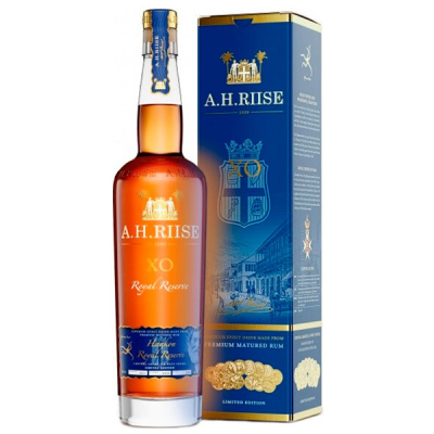 Ром A.H. Riise XO Royal Reserve Haakon in gift box 0,7 л фото
