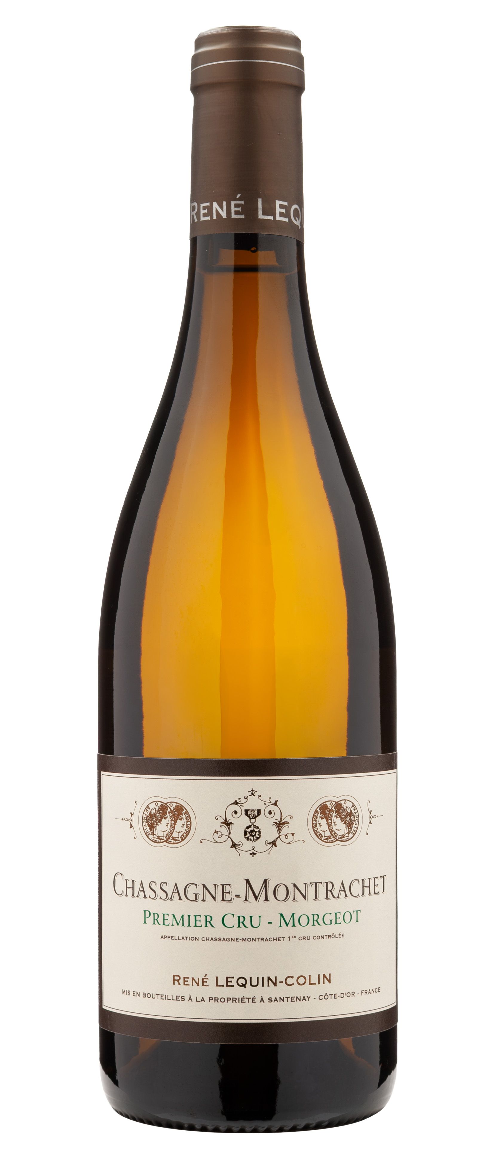 Вино Белое Сухое Rene Lequin-Colin Chassagne-Montrachet Premier Cru Morgeot 2024 0,75 л фото