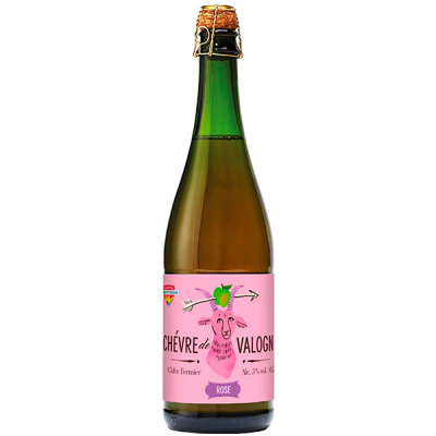 Сидр Chevre de Valognes Artisanal Organic Rose 0,75 л фото