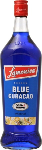 Ликер Lamonica Blue Curacao 0,85 л фото