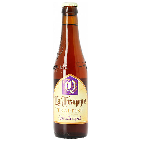 Пиво Тёмное La Trappe Quadrupel 0,33 л фото