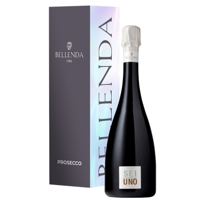 Вино игристое Bellenda Sei Uno Prosecco Conegliano Valdobbiadene Superiore in gift box 2021 0,75 л фото
