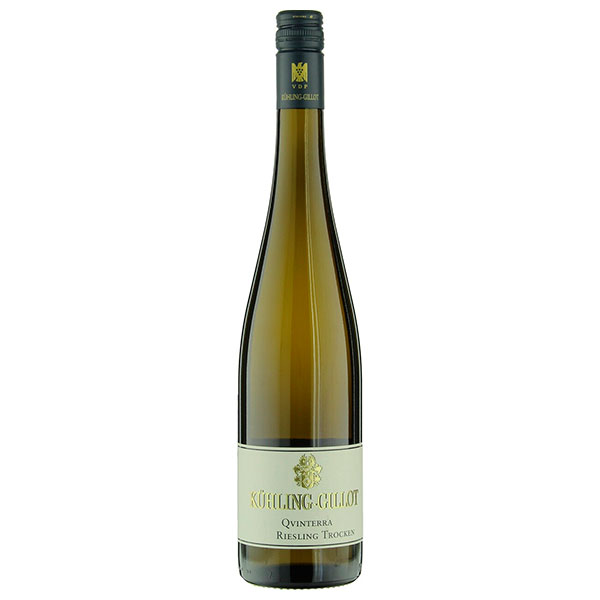 Вино Белое Сухое Kuhling-Gillot Qvinterra Riesling Trocken Rheinhessen 2021 0,75 л фото