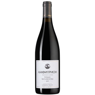 Вино Красное Сухое Amphitrion Limited Syrah Mourvedre Kuban Krymsk 2019 0,75 л фото