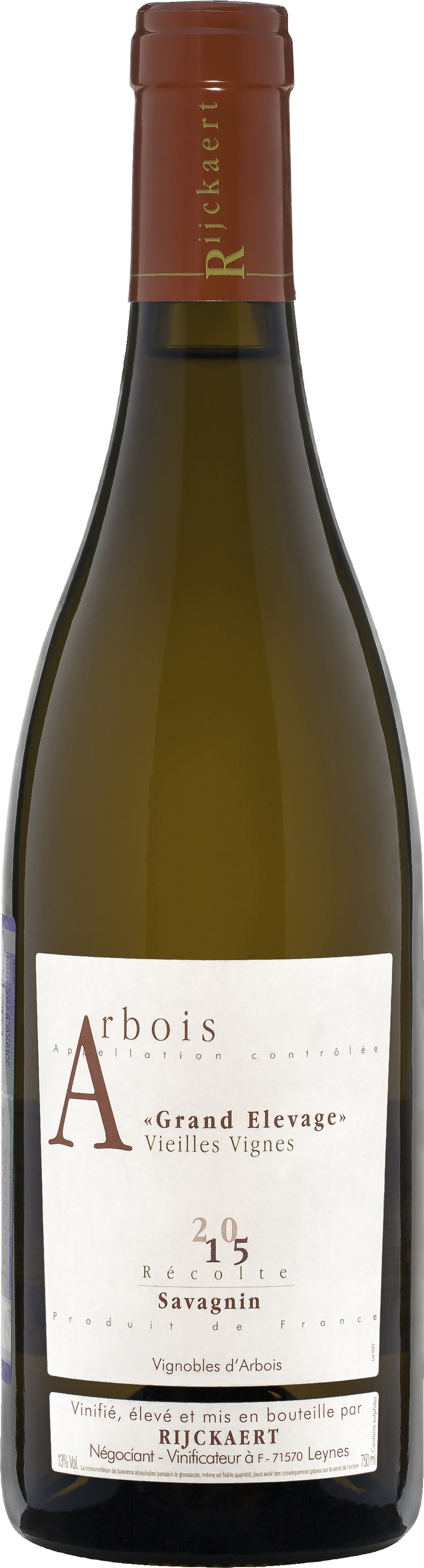 Domaine Rijckaert · Grand Elevage Vieilles Vignes Arbois
