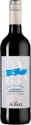 Вино Красное Полусухое Vina Albali Cabernet Tempranillo Low Alcohol 0,75 л фото