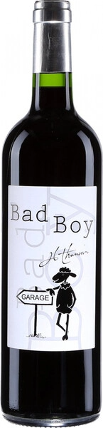 Вино Красное Сухое Thunevin Bad Boy Bordeaux 2019 0,75 л фото