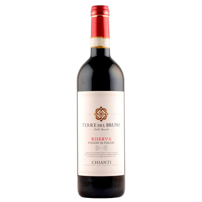Вино Красное Сухое Terre del Bruno Poggio ai Falchi Chianti Riserva 2019 0,75 л Вино Красное Сухое Terre del Bruno Poggio ai Falchi Chianti Riserva 2019 0,75 л фото