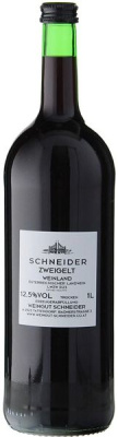 Вино Красное Сухое Schneider Zweigelt 2022 1 л фото