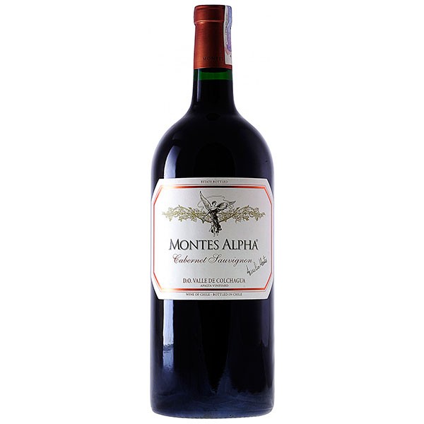 Вино Красное Сухое Montes Alpha Cabernet Sauvignon Colchagua Valley 2020 3 л фото