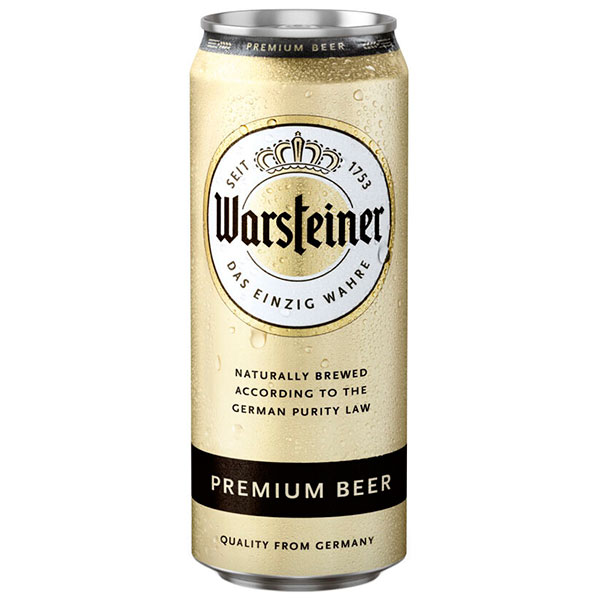 Пиво Светлое Warsteiner Premium Beer in can 0,5 л фото