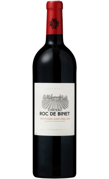 Вино Красное Сухое Chateau Roc de Binet Montagne Saint-Emilion 2019 0,75 л фото