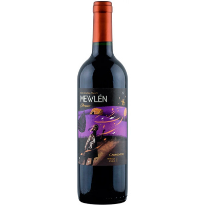 Вино Красное Сухое Mewlen Classic Carmenere Valle Central 2022 0,75 л фото