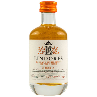 Виски Lindores Single Malt Lowland 0,05 л фото