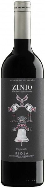 Вино Красное Сухое Zinio Vendimia Seleccionada Tempranillo Rioja 2021 0,75 л фото