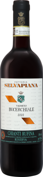 Вино Красное Сухое Fattoria Selvapiana Vigneto Bucerchiale Chianti Rufina Riserva 2020 0,75 л фото
