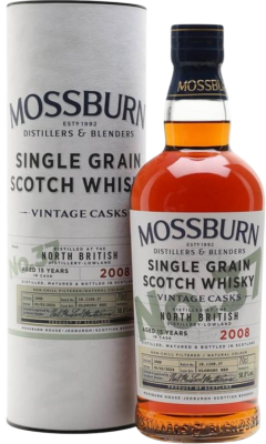 Виски Mossburn North British 15 Year Old Vintage Casks in tube 0,7 л фото
