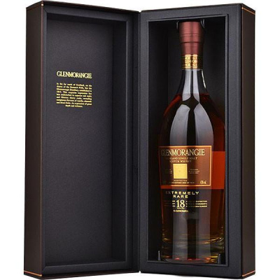 Виски Glenmorangie 18 YO Single Malt Highland in gift box 0,7 л фото