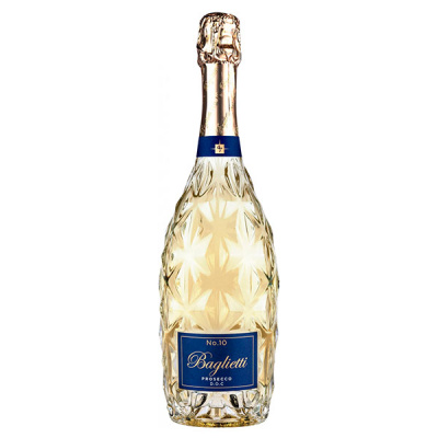 Вино игристое Белое Сухое 47 Anno Domini Baglietti № 10 Prosecco Extra Dry 0,75 л фото