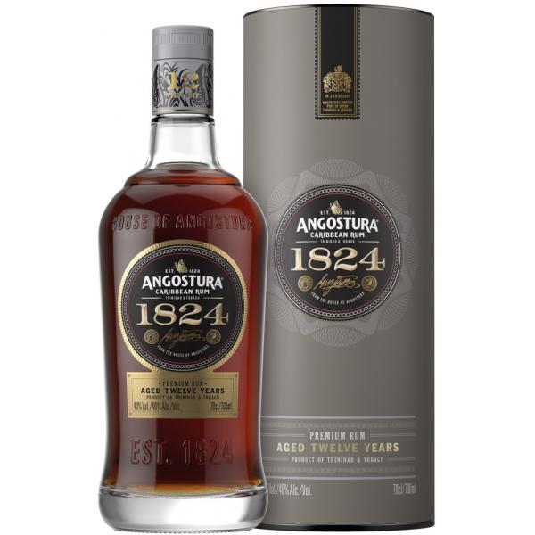 Ром Angostura 1824 12 Years in gift box 0,7 л фото