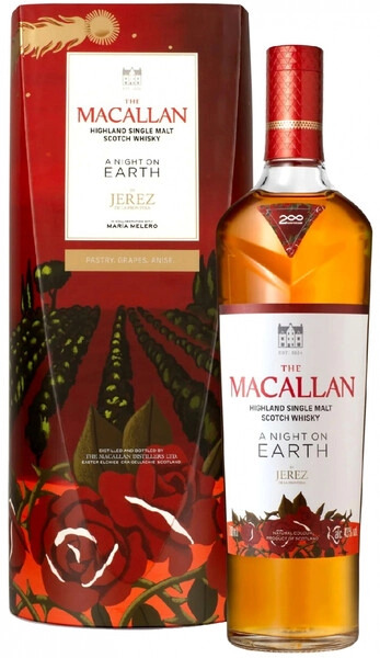 Виски Macallan A Night On Earth in Jerez de la Frontera in gift box 0,7 л фото