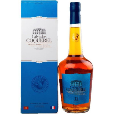 Кальвадос Coquerel 15 Years Old in gift box 0,70 л фото