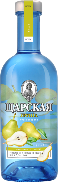 Водка Tsarskaja Original Pear 0,5 л фото