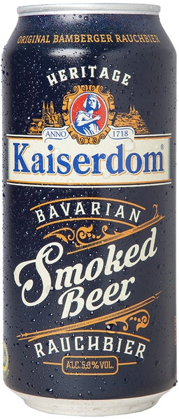 Пиво Тёмное Kaiserdom Bavarian Smoked Beer in can 0,44 л фото