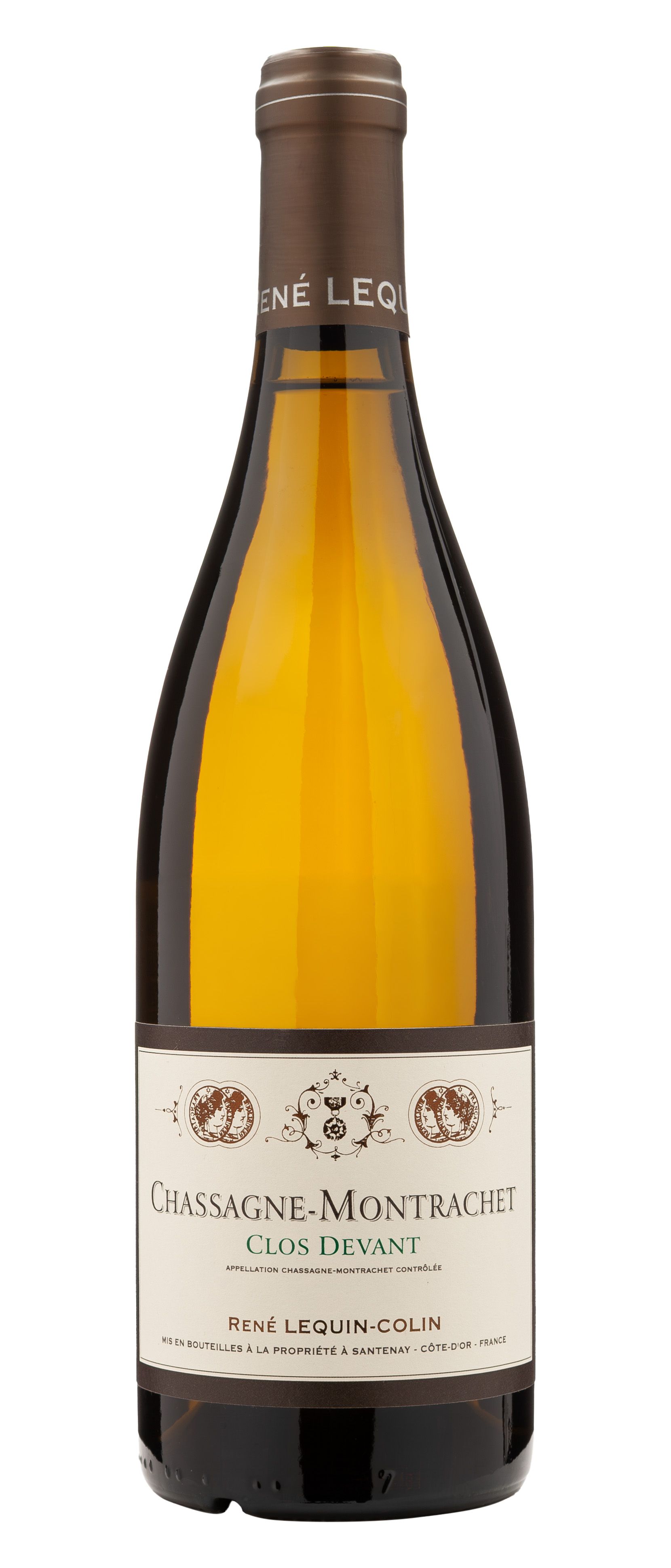 Вино Белое Сухое Rene Lequin-Colin Chassagne-Montrachet Clos Devant 2024 0,75 л фото