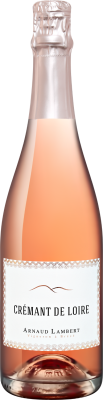 Вино игристое Арно Ламбер Креман де Луар розовое брют 12,5% 0,75 л фото