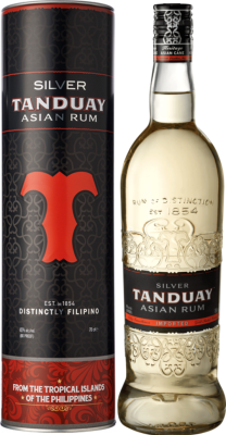 Ром Tanduay Silver in tube 0,7 л фото