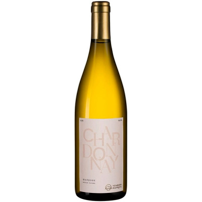Вино Белое Сухое Usadba Markotkh Chardonnay 2023 0,75 л фото